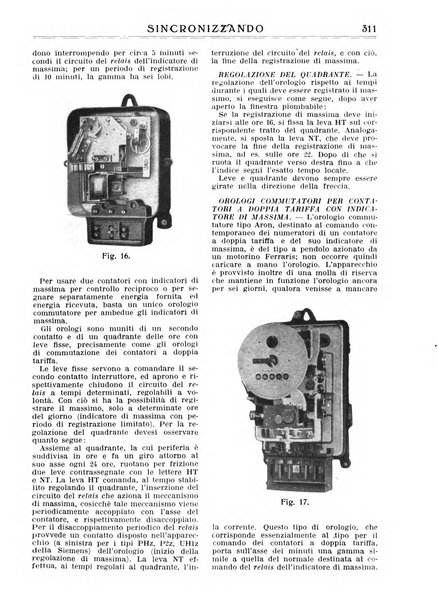 Sincronizzando rivista mensile di elettricita e varieta