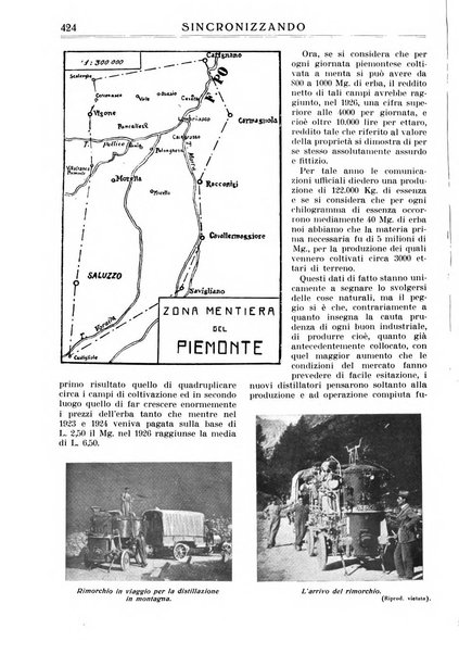 Sincronizzando rivista mensile di elettricita e varieta