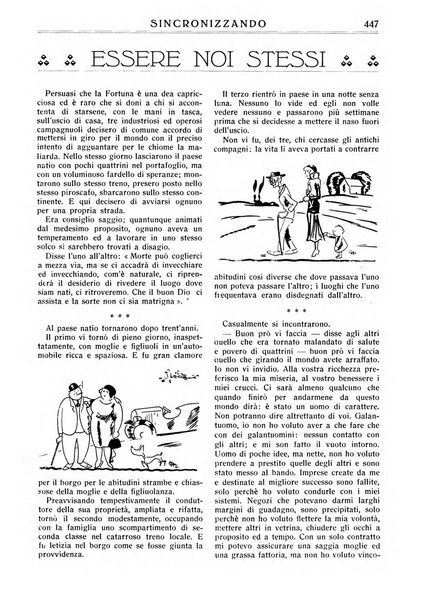 Sincronizzando rivista mensile di elettricita e varieta