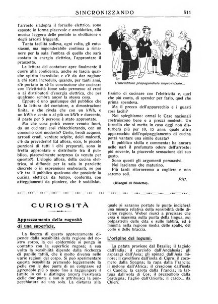 Sincronizzando rivista mensile di elettricita e varieta