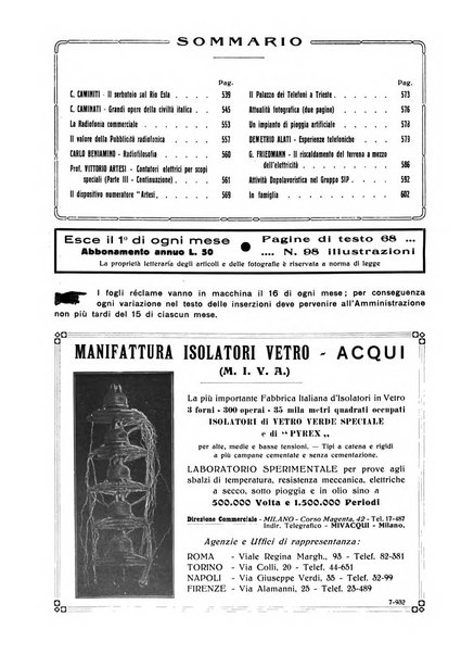 Sincronizzando rivista mensile di elettricita e varieta