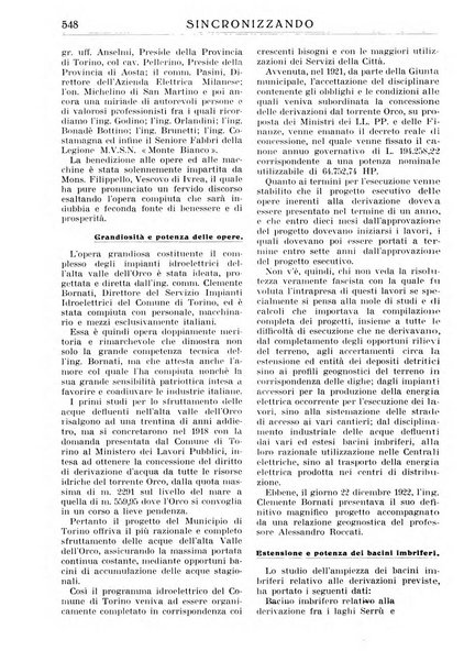 Sincronizzando rivista mensile di elettricita e varieta