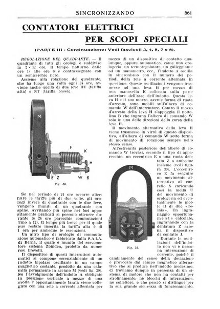 Sincronizzando rivista mensile di elettricita e varieta