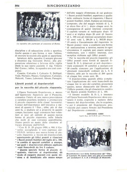 Sincronizzando rivista mensile di elettricita e varieta