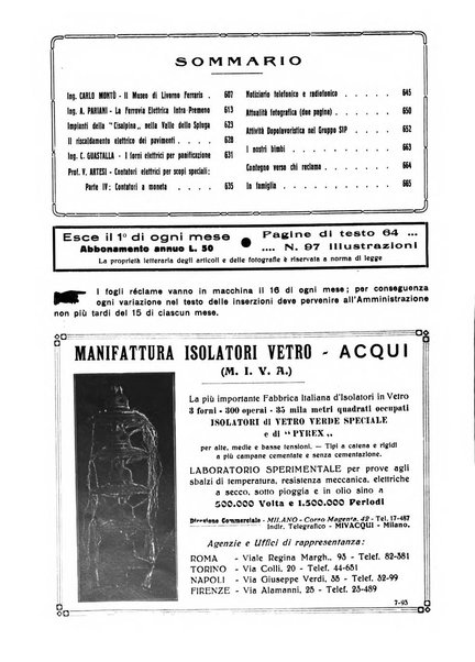 Sincronizzando rivista mensile di elettricita e varieta