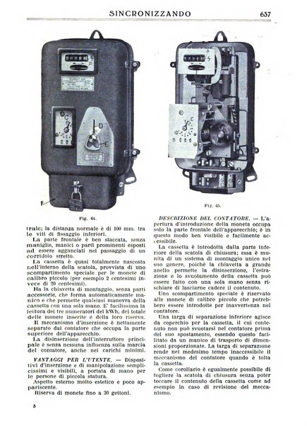 Sincronizzando rivista mensile di elettricita e varieta