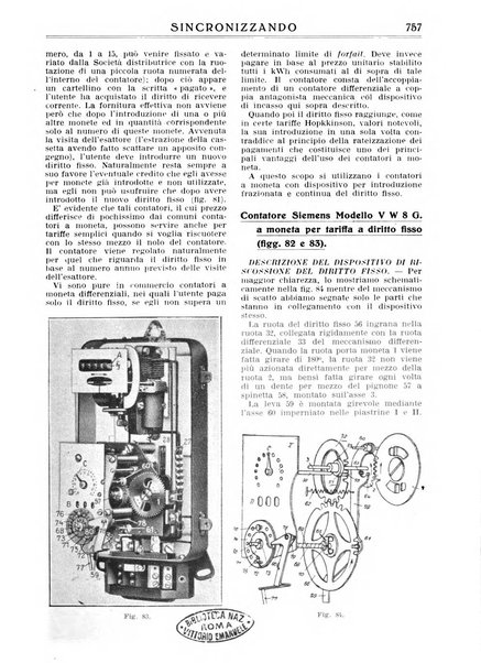 Sincronizzando rivista mensile di elettricita e varieta