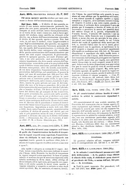 Sinossi giuridica compendio ordinato di giurisprudenza, scienza e bibliografia ...