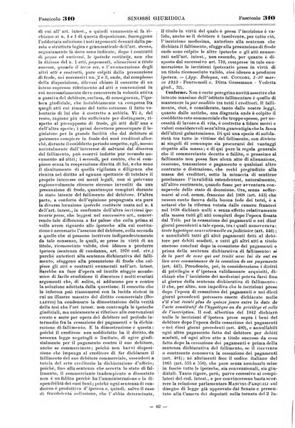 Sinossi giuridica compendio ordinato di giurisprudenza, scienza e bibliografia ...