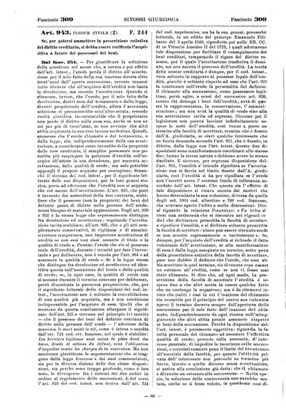 Sinossi giuridica compendio ordinato di giurisprudenza, scienza e bibliografia ...