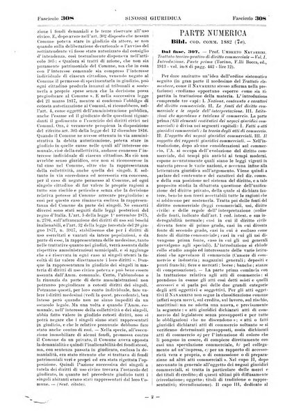 Sinossi giuridica compendio ordinato di giurisprudenza, scienza e bibliografia ...