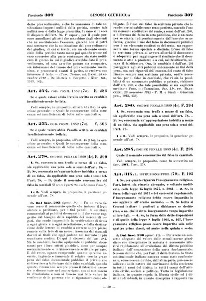 Sinossi giuridica compendio ordinato di giurisprudenza, scienza e bibliografia ...