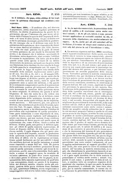 Sinossi giuridica compendio ordinato di giurisprudenza, scienza e bibliografia ...