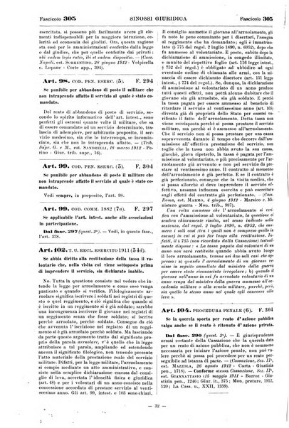 Sinossi giuridica compendio ordinato di giurisprudenza, scienza e bibliografia ...