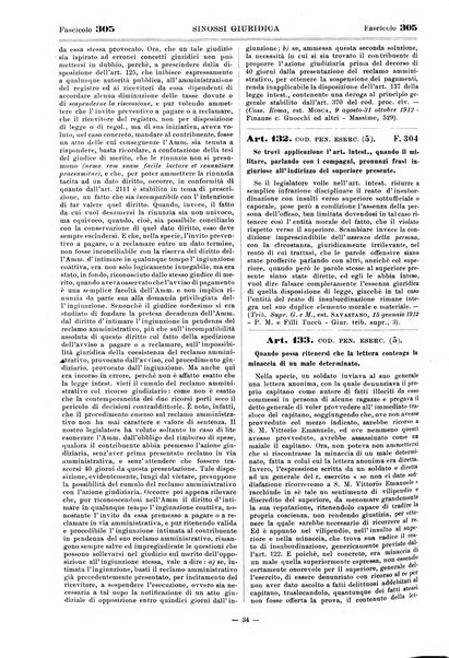 Sinossi giuridica compendio ordinato di giurisprudenza, scienza e bibliografia ...