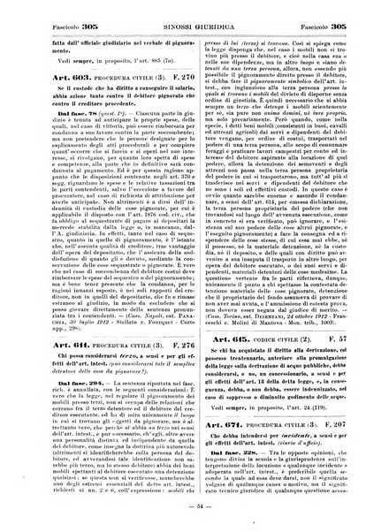 Sinossi giuridica compendio ordinato di giurisprudenza, scienza e bibliografia ...