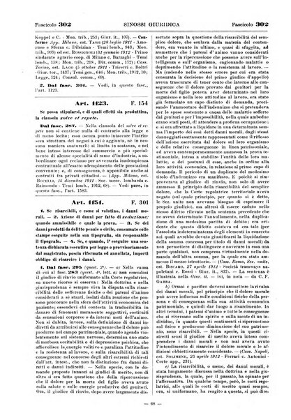 Sinossi giuridica compendio ordinato di giurisprudenza, scienza e bibliografia ...