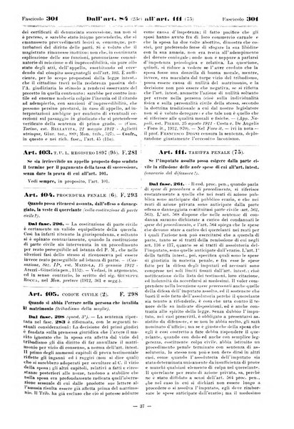 Sinossi giuridica compendio ordinato di giurisprudenza, scienza e bibliografia ...