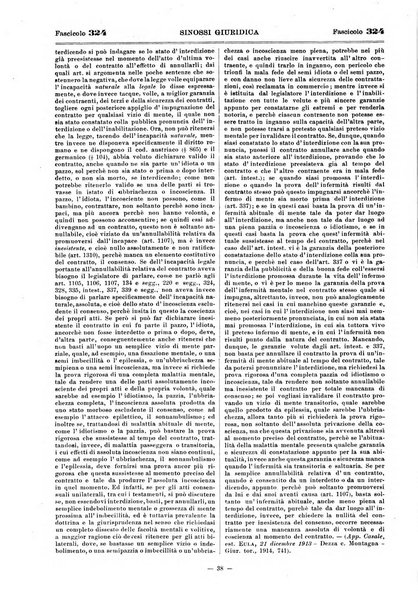 Sinossi giuridica compendio ordinato di giurisprudenza, scienza e bibliografia ...