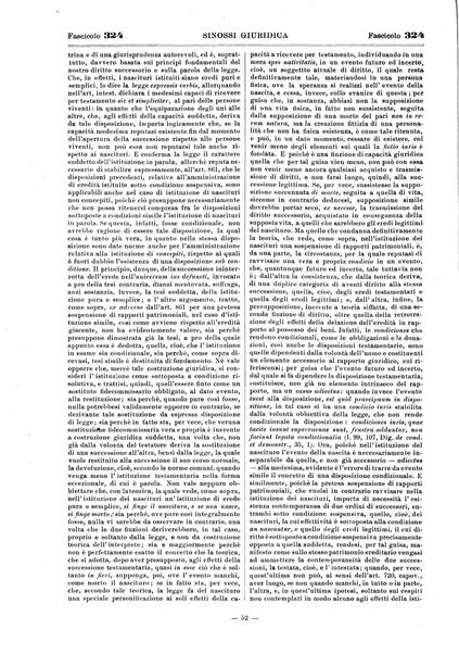 Sinossi giuridica compendio ordinato di giurisprudenza, scienza e bibliografia ...