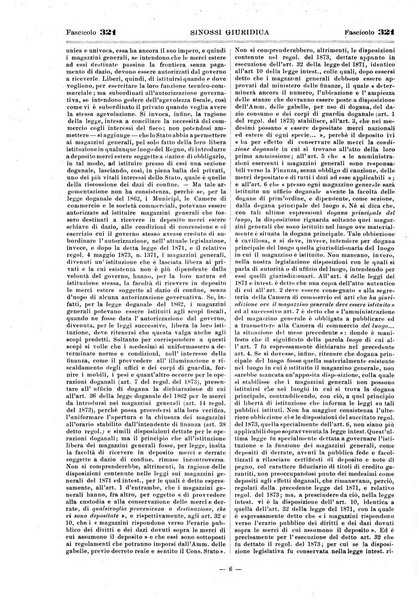 Sinossi giuridica compendio ordinato di giurisprudenza, scienza e bibliografia ...