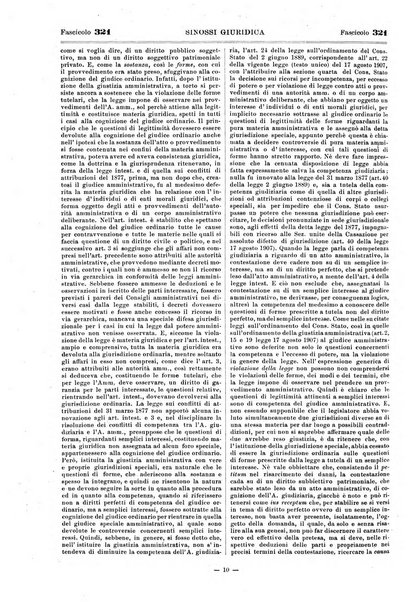 Sinossi giuridica compendio ordinato di giurisprudenza, scienza e bibliografia ...