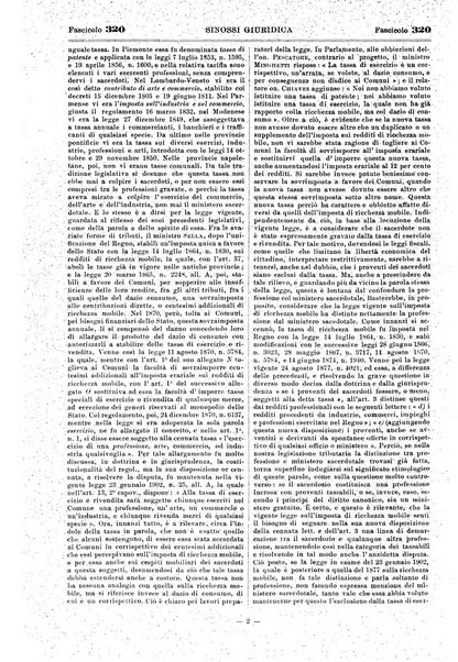 Sinossi giuridica compendio ordinato di giurisprudenza, scienza e bibliografia ...