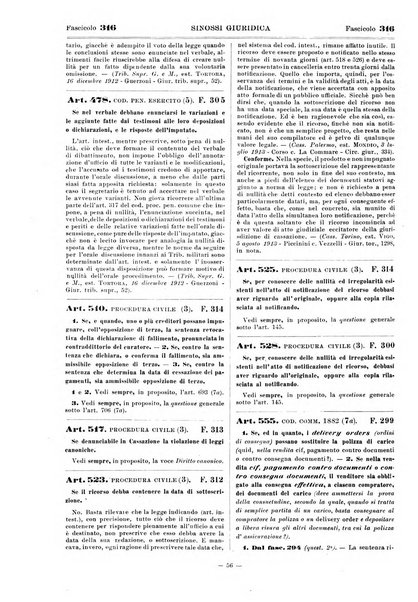 Sinossi giuridica compendio ordinato di giurisprudenza, scienza e bibliografia ...