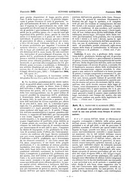 Sinossi giuridica compendio ordinato di giurisprudenza, scienza e bibliografia ...