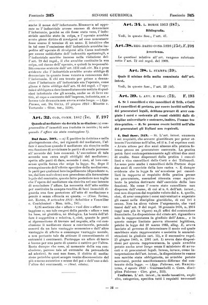 Sinossi giuridica compendio ordinato di giurisprudenza, scienza e bibliografia ...