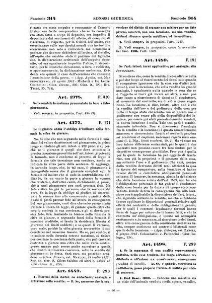 Sinossi giuridica compendio ordinato di giurisprudenza, scienza e bibliografia ...