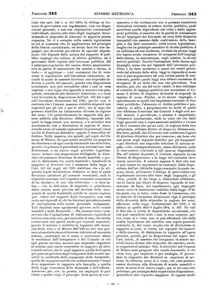 Sinossi giuridica compendio ordinato di giurisprudenza, scienza e bibliografia ...