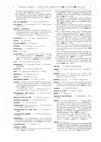 Sinossi giuridica compendio ordinato di giurisprudenza, scienza e bibliografia ...