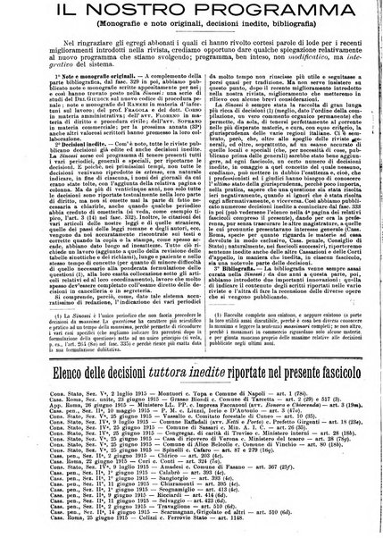 Sinossi giuridica compendio ordinato di giurisprudenza, scienza e bibliografia ...