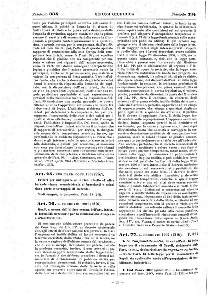 Sinossi giuridica compendio ordinato di giurisprudenza, scienza e bibliografia ...