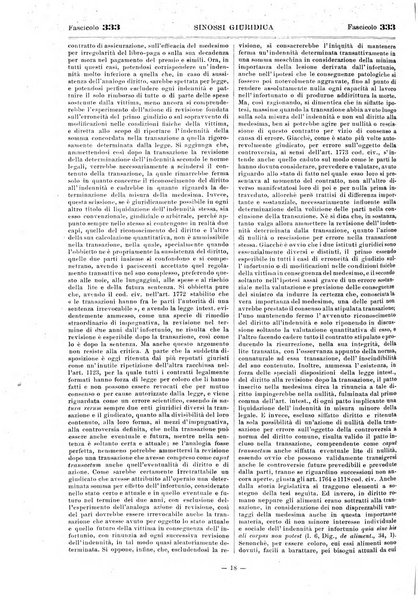 Sinossi giuridica compendio ordinato di giurisprudenza, scienza e bibliografia ...