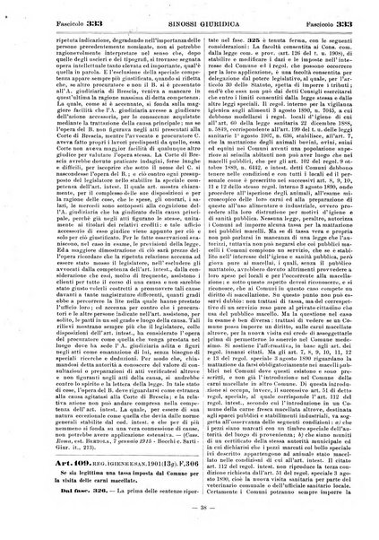 Sinossi giuridica compendio ordinato di giurisprudenza, scienza e bibliografia ...