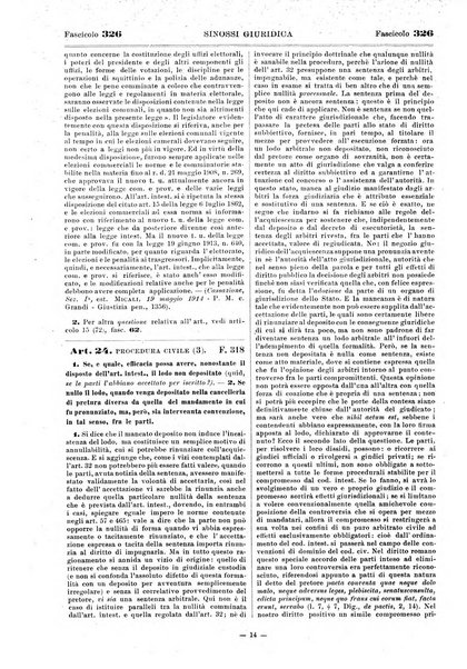 Sinossi giuridica compendio ordinato di giurisprudenza, scienza e bibliografia ...