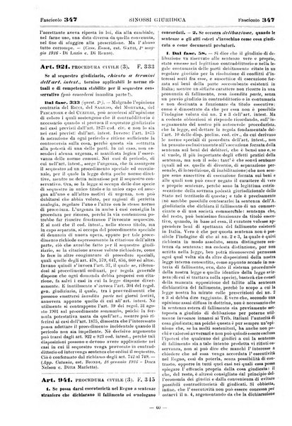 Sinossi giuridica compendio ordinato di giurisprudenza, scienza e bibliografia ...