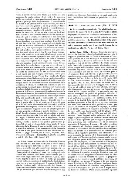 Sinossi giuridica compendio ordinato di giurisprudenza, scienza e bibliografia ...