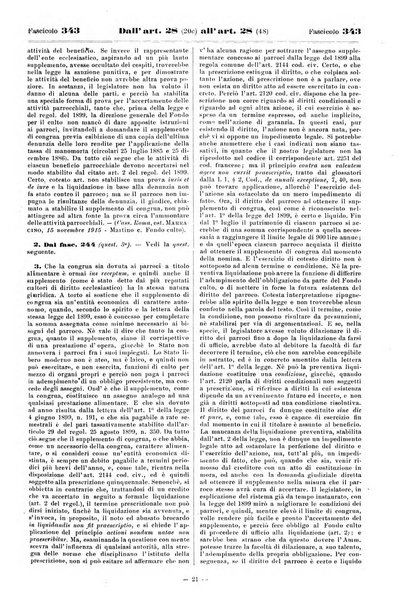 Sinossi giuridica compendio ordinato di giurisprudenza, scienza e bibliografia ...