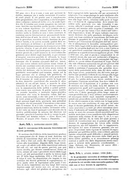 Sinossi giuridica compendio ordinato di giurisprudenza, scienza e bibliografia ...