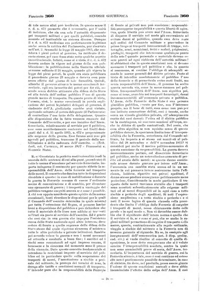 Sinossi giuridica compendio ordinato di giurisprudenza, scienza e bibliografia ...