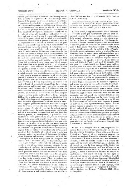 Sinossi giuridica compendio ordinato di giurisprudenza, scienza e bibliografia ...