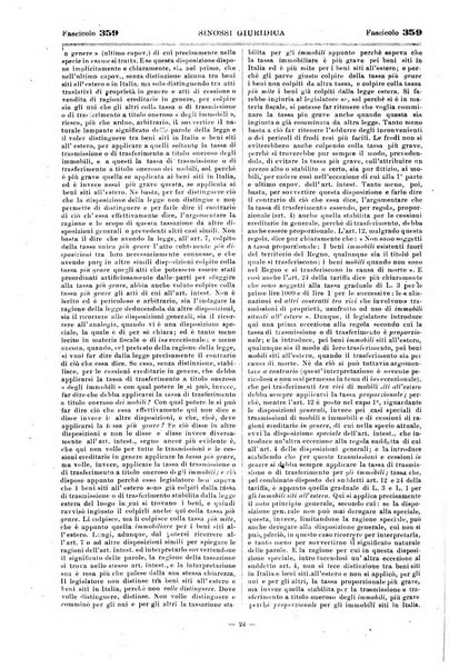 Sinossi giuridica compendio ordinato di giurisprudenza, scienza e bibliografia ...