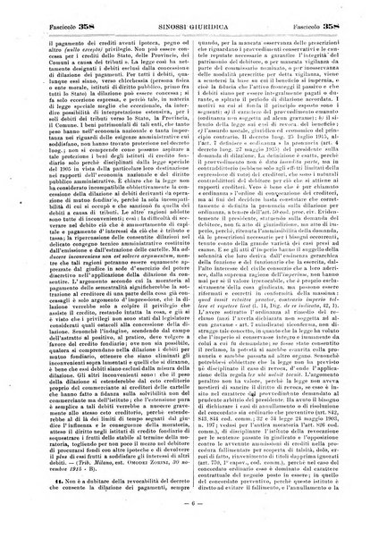 Sinossi giuridica compendio ordinato di giurisprudenza, scienza e bibliografia ...