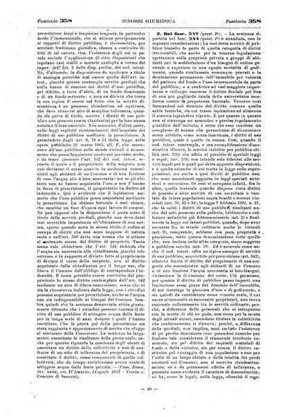 Sinossi giuridica compendio ordinato di giurisprudenza, scienza e bibliografia ...