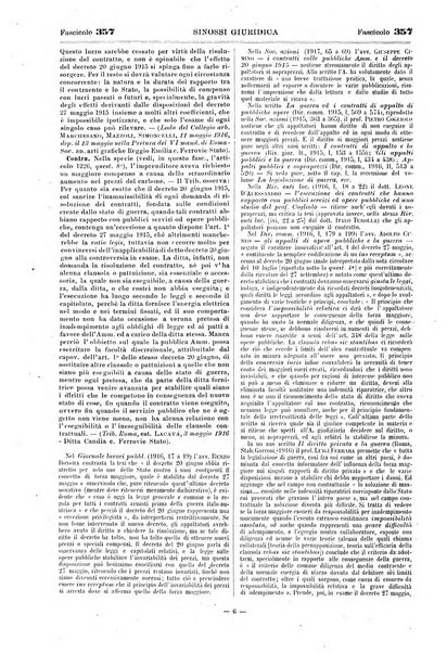 Sinossi giuridica compendio ordinato di giurisprudenza, scienza e bibliografia ...