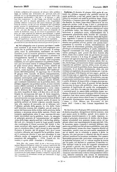 Sinossi giuridica compendio ordinato di giurisprudenza, scienza e bibliografia ...