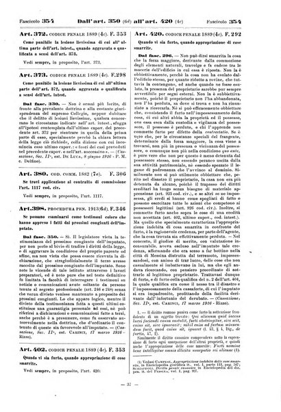 Sinossi giuridica compendio ordinato di giurisprudenza, scienza e bibliografia ...